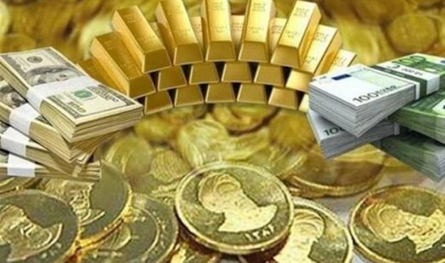 قیمت طلا، قیمت دلار، قیمت سکه و قیمت ارز ۱۴۰۱/۰۴/۰۸
